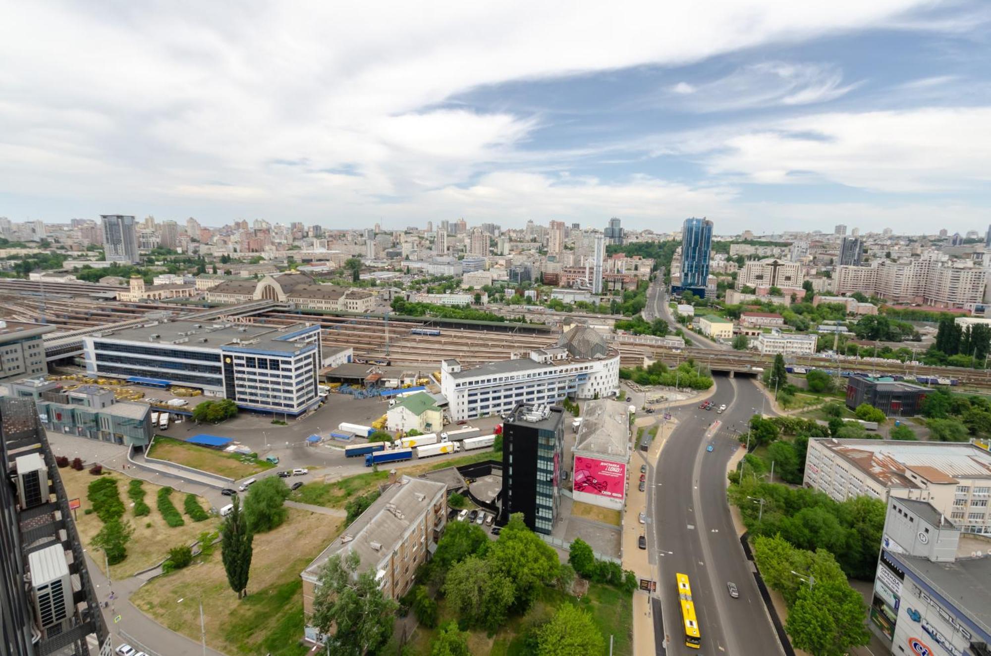 Отель Kyiv View Railway Station Экстерьер фото